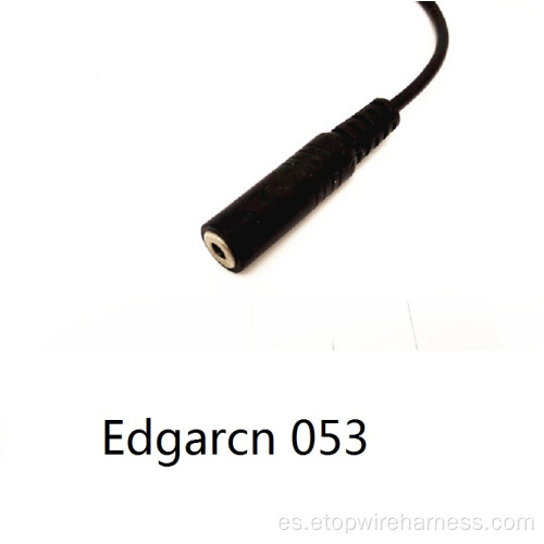 Conector eléctrico Cable de enchufe hembra de potencia DC de 35 mm